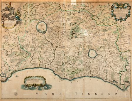 Cartografia - Ameti, Giacomo Filippo - Patrimonio di S. Pietro olim Tuscia Suburbicaria con le sue più cospicue Strade antiche e moderne, e principali Casali e Tenute di esso