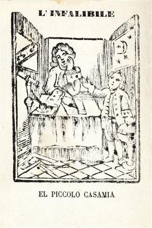 Almanacco - El piccolo Casamia pronostico per l'anno 1870