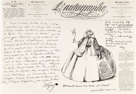 Autografi - facsimile - L'Autographe