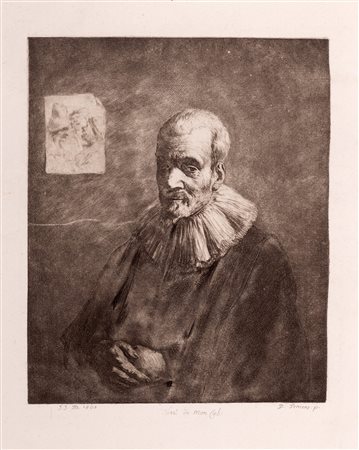 de Boissieu, Jean Jacques - Teniers detto il Giovane, David - Ritratto