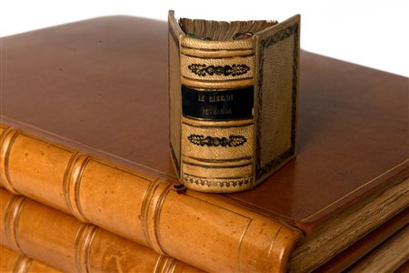 Miniature book - Petrarca, Francesco - Le Rime