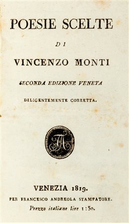 Monti, Vincenzo - Poesie scelte