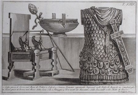 Roccheggiani, Lorenzo - Raccolta di Cento Tavole rappresentanti i Costumi Religiosi Civili, e Militari degli Antichi Egiziani, Etruschi, Greci e Romani .