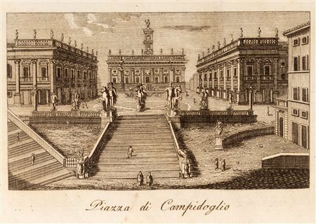 Roma - Archini, Francesco - Nuova e succinta descrizione di Roma antica e moderna e de' monumenti sacri e profani [...]