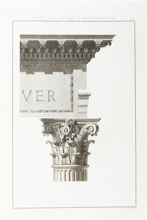 Roma - Feoli, Vincenzo - Valadier, Giuseppe - Raccolta delle più insigni fabbriche di Roma antica e sue adjacenza