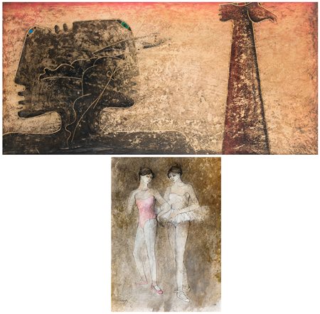 AUTORI VARI (TESTAGROSSA, MALAG) - Lotto unico di 2 opere