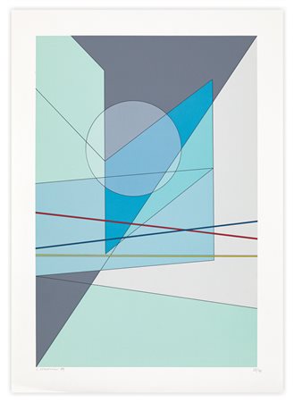 LUIGI VERONESI (1908-1998) - Senza Titolo, 1989