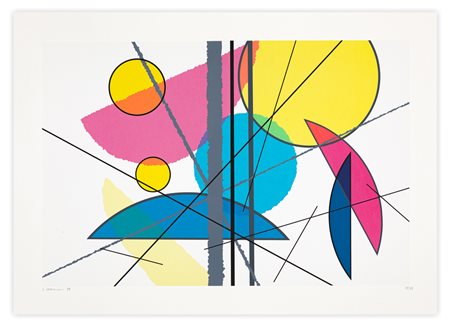 LUIGI VERONESI (1908-1998) - Senza Titolo, 1989