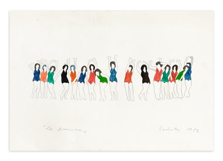 MARCO LODOLA (1955) - Le ballerine, 1992