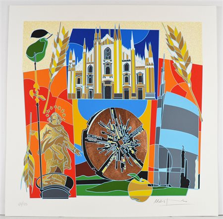 NESPOLO UGO Mosso (Mosso) 1941 Milano S 70,00x70,00