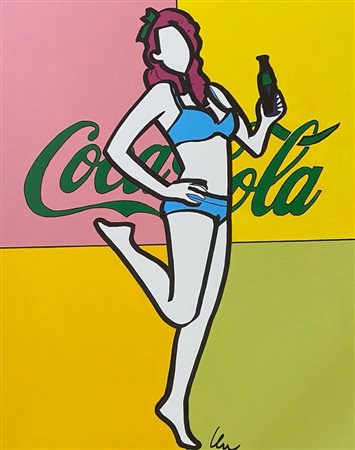 Marco Lodola “Coca Cola – Pin up”