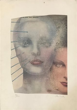 Mimmo Rotella “Senza titolo” 