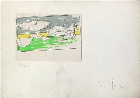 Mario Schifano “Paesaggio anemico”