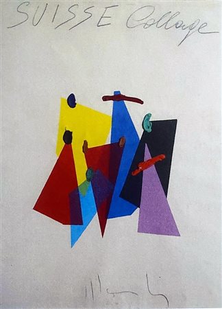 Aldo Mondino “Suisse collage”