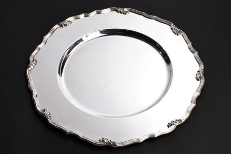 12 Sottopiatti in argento