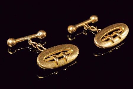 Polsini da camicia in oro