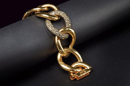 POMELLATO bracciale TANGO con diamanti brown