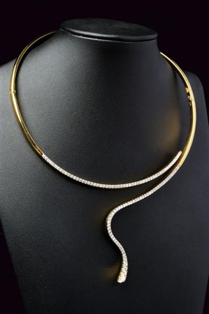 DAMIANI Girocollo in oro e diamanti modello EDEN