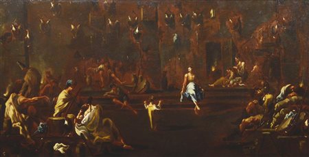 Alessandro Magnasco, detto il Lissandrino (1667 - 1749) SOLDATI E PITOCCHI IN...