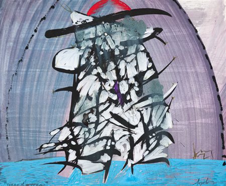 SERGIO DANGELO (1932) - Torre d'inverno
