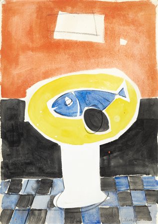 CLEO ZANELLO (1923) - Senza Titolo, 1984