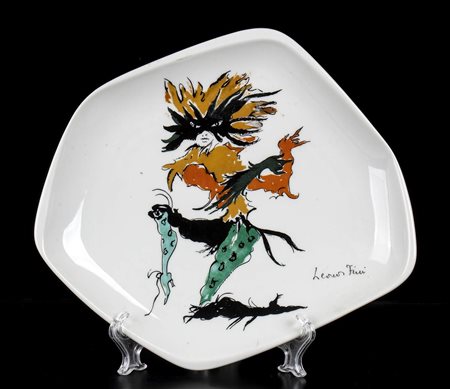 LEONOR FINI (1907-1996) - VERBANO <br>Piatto