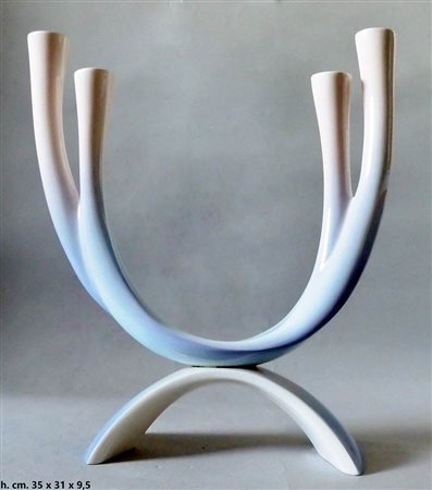 VIBI TORINO<br>Grande candelabro a quattro luci 