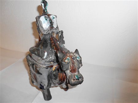 EMANUELE LUZZATI (1921-2007) - ALBISOLA<br>Cavaliere 