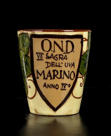 FRATELLI TIDEI (ATTRIBUITO A)<br>Bicchierino OND VII sagra uva Marino
