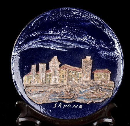 UMBERTO GHERSI (1913-1993)<br>Piatto