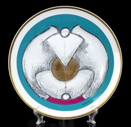ANDREA CASCELLA (1919-1990) - MANIFATTURA DI DOCCIA <br>Unione e prosperità, 1984