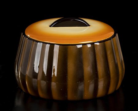 GALVANI - PORDENONE<br>Biscottiera a forma di budino