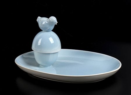 RICHARD GINORI - SAN CRISTOFORO <br>Portauovo celeste