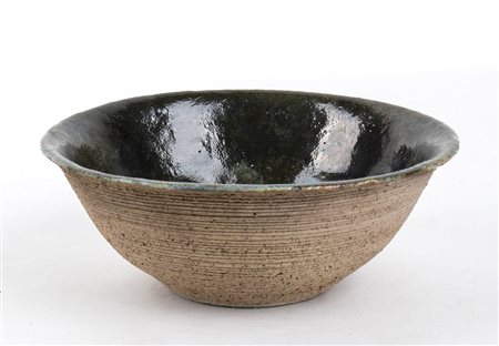BRUNO GAMBONE (1936-)<br>Ciotola con interno nero