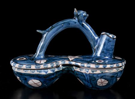 CERAMICA PINTO VIETRI<br>Saliera