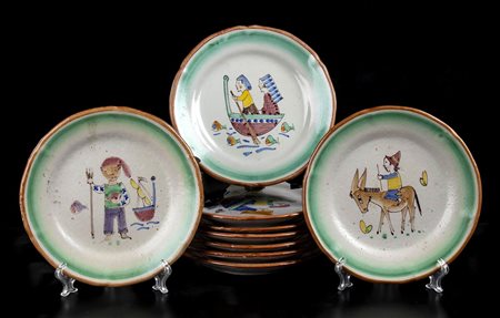 CAS <br>Nove piattini 