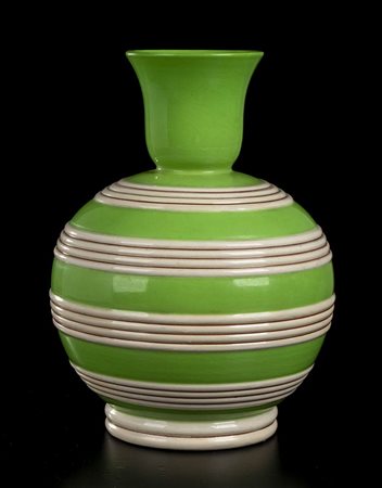 PUCCI<br>Vaso verde e bianco