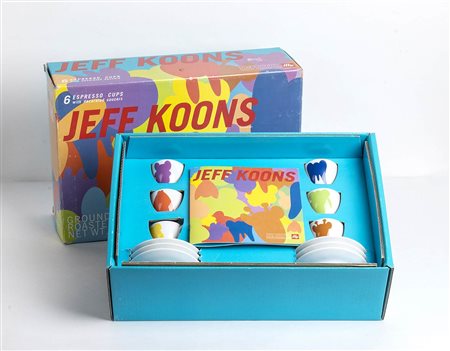 JEFF KOONS (1955-) - ROSENTHAL<br>Servizio da caffè, 2001