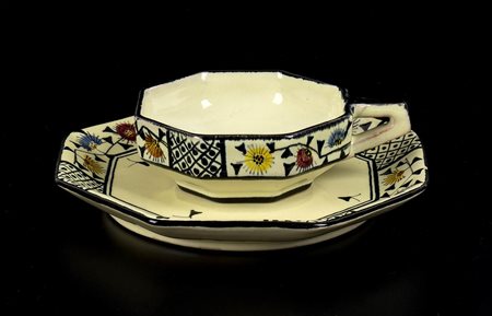 RICCARDO GATTI (1886-1972) - FAENZA<br>Servizio da té 