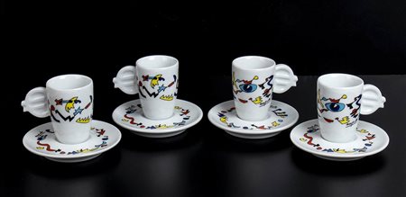 UGO NESPOLO (1941-)<br>Servizio da caffè