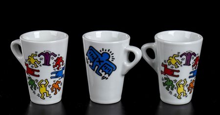 KEITH HARING (1958-1990)<br>Servizio da caffè