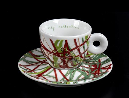 JAMES ROSENQUIST (1933-2017) PER ILLY<br>Servizio da caffè, 1996