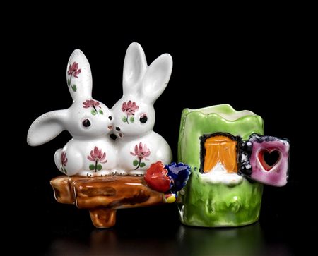 TOSIN<br>Coniglietti con carrettino