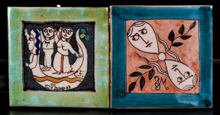 LIGUORI - Due mattonelle