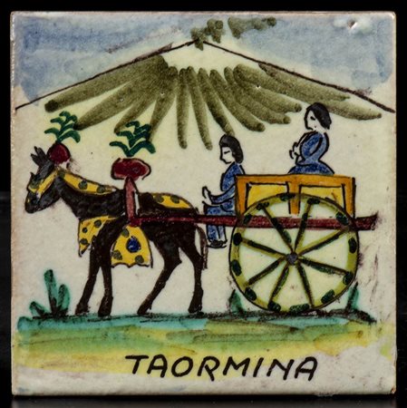 MATTEO DI LIETO (1920-)<br>Mattonella Taormina