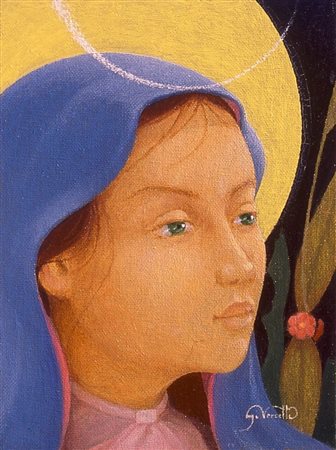 GIORGIO VERSETTI, Fiore vivo sul ramo rinsecchito io sono la certezza nella fede dalla serie “il volto di Maria”, 2016