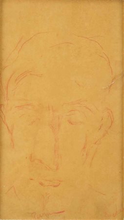Anton Pevsner (1884-1962), Portrait de Marcel Duchamps (bozzetto per il busto di Marcel Duchamp - Yale University Art Gallery), 1925 ca.
