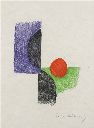 Sonia Delaunay (1885-1979), La terra impareggiabile, 1963 ca