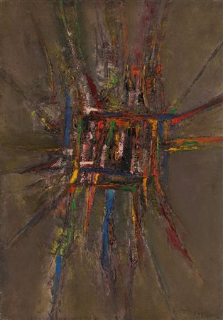 Agenore Fabbri (1911-1998), Senza titolo, 1961