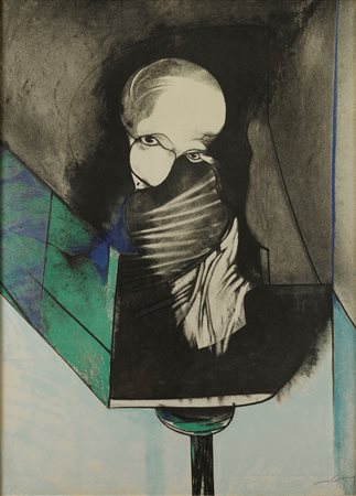 Gianni Dova (1925-1991), Senza titolo, 1976-1977